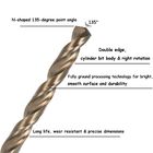 Tipo diritto della flauto di spirale dello stinco del cobalto M35 dell'acciaio del HSS dei taglienti metrici di torsione