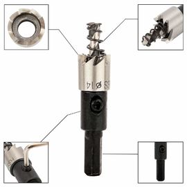 Seghe a tazza HSS da 14mm con codolo a 3 scanalature e finitura Ti-Coated