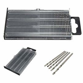 HSS Micro Drill Bits Set 0,3-1,6 mm DIN338 completamente macinato per il metallo