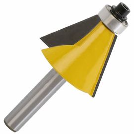 Set di frese per smussi al carburo con codolo da 1/4 di pollice per la lavorazione del legno