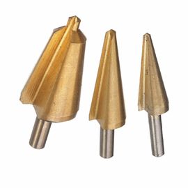 Set di punte a gradino per ombrello rivestite in titanio HSS 3-30,5 mm