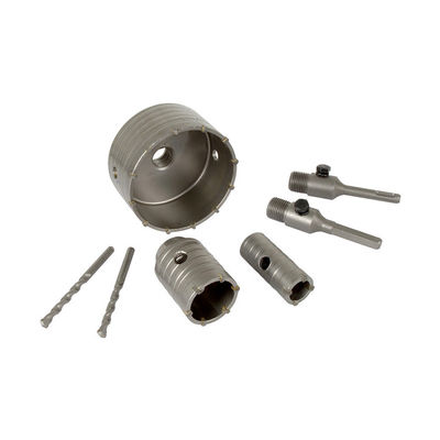 Seghe a tazza TCT da 30-160mm per muri in calcestruzzo con attacco SDS Plus