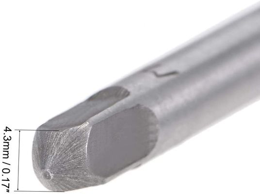 HSS M6 Tappi a mano Flauto dritto 1 passo Metrica filo