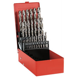 Set di 25 punte per trapano a spirale HSS 1-13mm per foratura metalli