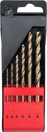 Il tagliente finito luminoso di 6PCS HSS ha messo 2mm-8mm per il metallo dell'acciaio inossidabile