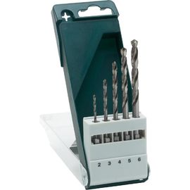Set di punte per trapano HSS rivestite in titanio per metallo 2-6mm
