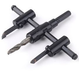 Kit di seghe a fori regolabili da 30 mm a 120 mm per legno con lame TCT
